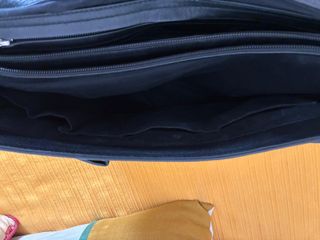 Bolso / maletín de piel negra - MARLO GYME