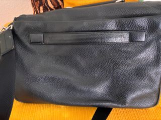 Bolso / maletín de piel negra - MARLO GYME