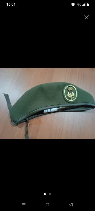 Boina verde militar