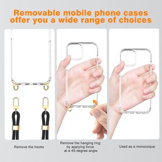 Funda iPhone 12/12 Pro con Cuerda Ajustable