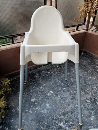 Trona bebé blanca Antilop