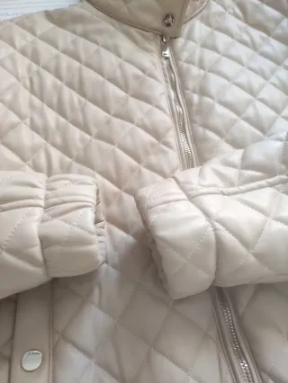 Bomber acolchada Formula Joven Beige