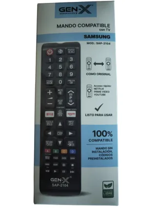 Samsung y mando a distancia