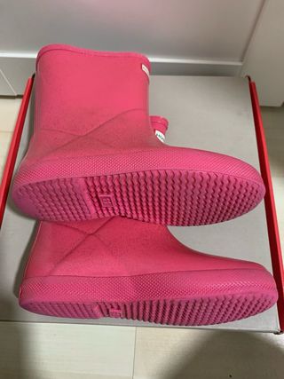 Botas de agua niña Hunter rosas número 29