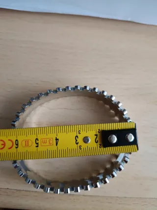 Brazalete Ojo Turco Azul y Plateado