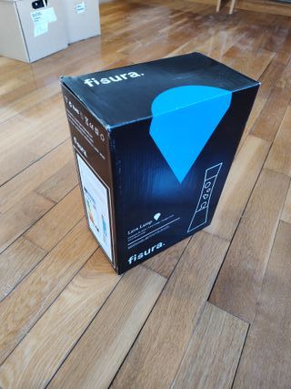 Lámpara de lava azul Fisura