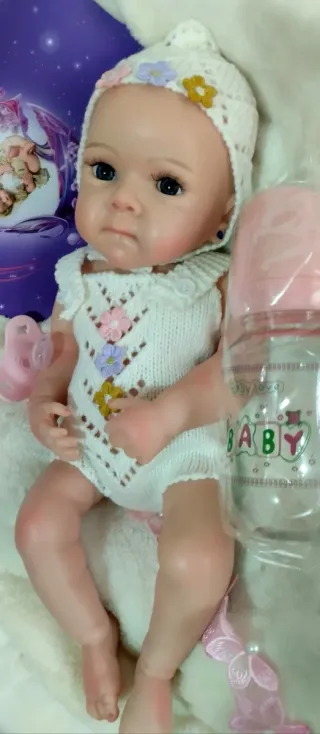 Bebé Reborn Silicona 33.34 cm