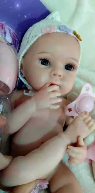 Bebé Reborn Silicona 33.34 cm
