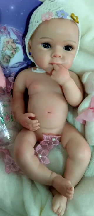 Bebé Reborn Silicona 33.34 cm