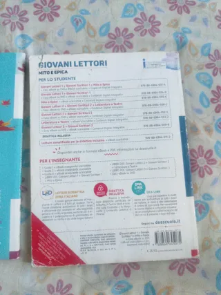 3 libri Giovani Lettori,Giovani Scrittori,Mito Epi