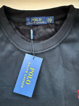 Sudadera Básica Polo Ralph Lauren Negra Talla L
