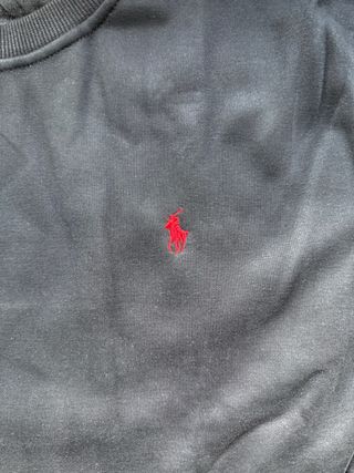 Sudadera Básica Polo Ralph Lauren Negra Talla L