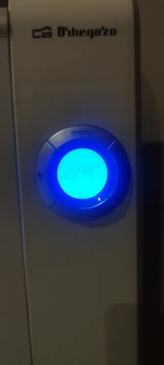 Radiador electrico Orbegozo de 6 elementos