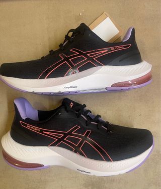Asics Gel-Pulse 14 nere e rosa taglia 36