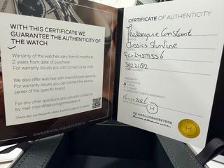 Reloj Frederique Constant Classics Slimeline