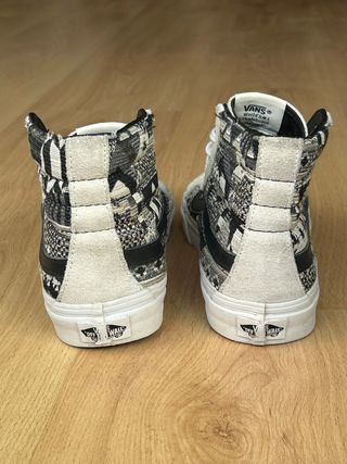 Zapatillas Vans 37 SK8-Hi Slim Italian Weave White