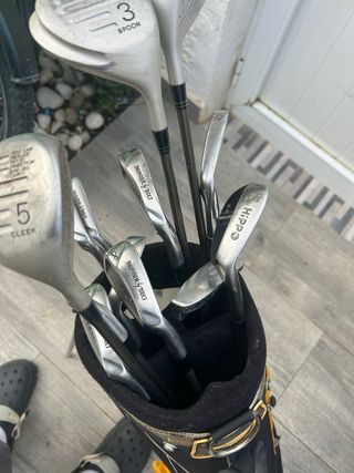 Set de palos de golf con bolsa  INICIACIÓN