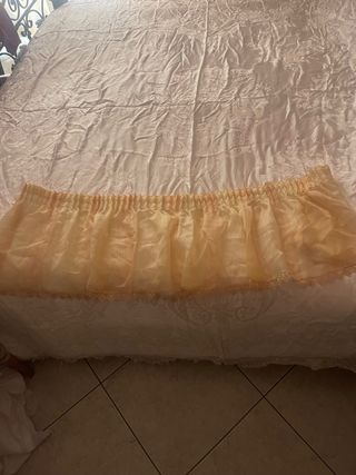 Mantovana salmone con merletto 1.17x39 scatola 18