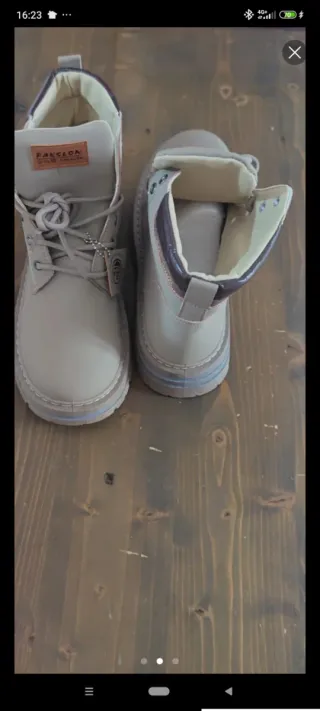 Botas Fakslon Talla 45 Gris