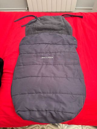 Funda para cochecito Maclaren gris