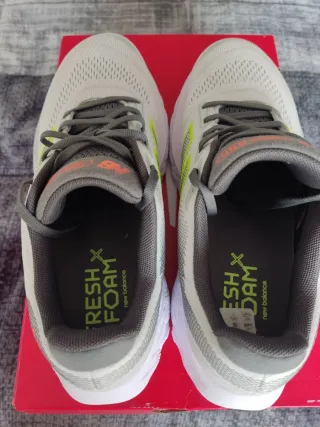 Zapatillas New Balance Running Gris/Blanco