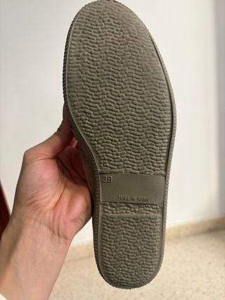 Alpargatas La Cadena Beige Talla 39