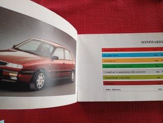 Lancia Delta HF Libretto Uso Manutenzione 1994