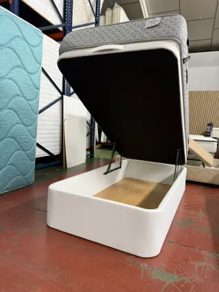 Canape 90x180 Blanco + Colchón Relax