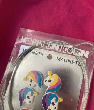 Portafoto magnetico filo unicorni