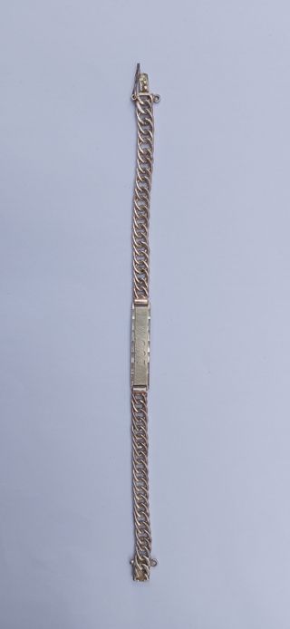 Pulsera esclava antigua de plata