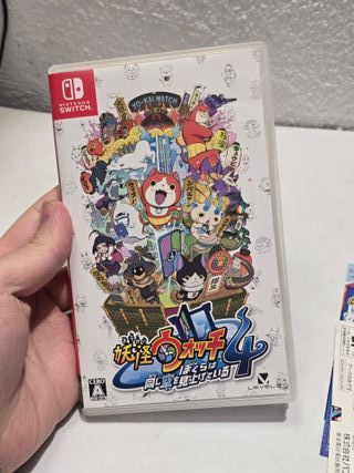 Yo-Kai Watch 4 Nintendo Switch con medalla yo kai