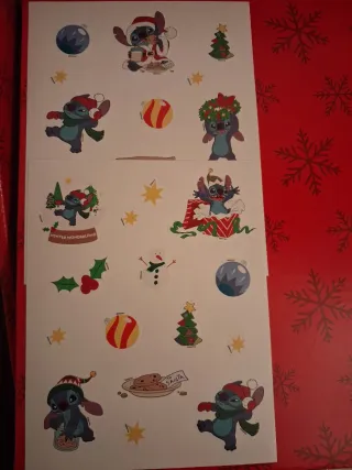 Libreta con boligrafo mágico y figura de Sticht.