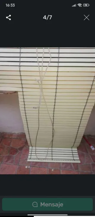 Persiana PVC : 15€