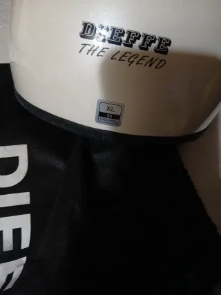 Casco Moto DIEFFE The Legend Bianco Taglia XL