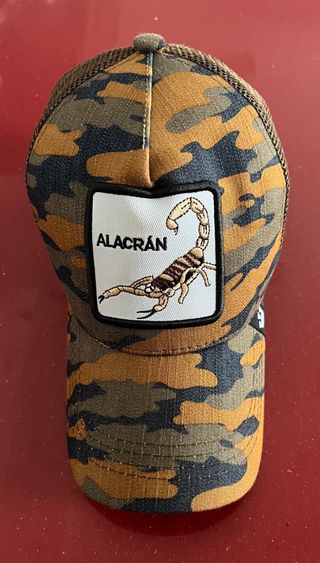 Gorra alacrán camuflaje