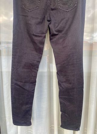 Pantalón vaquero Zara Trafaluc negro T.38 Vintage