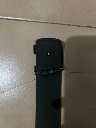 Cintura Louis Vuitton Damier Graphite