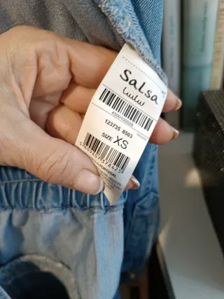 Mono vaquero Salsa manga larga corto