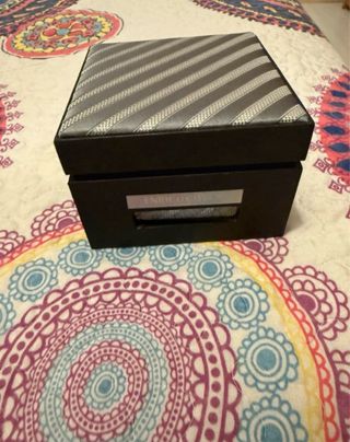 Cravatta Enrico Coveri grigia a righe