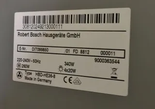 Campana extractora de acero inoxidable