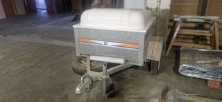 Remolque Iberica 300 con tapa- RECOJIDA EN MANO