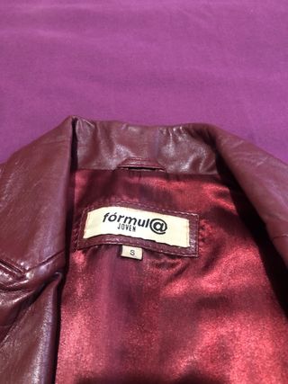 Chaqueta americana cuero Formula Joven