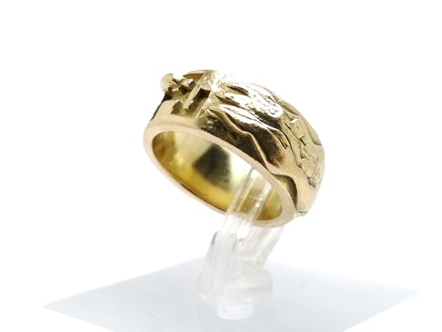 Anillo de Oro 18 K 11.7 gr. de segunda mano