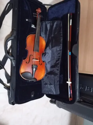 Violín 1/4 + arco + funda