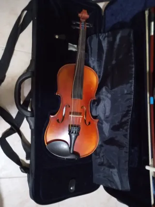 Violín 1/4 + arco + funda