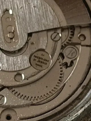 Movimiento Tissot de reloj automático vintage