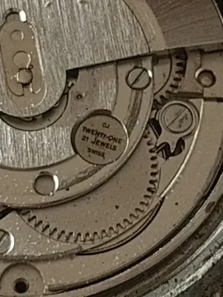 Movimiento Tissot de reloj automático vintage