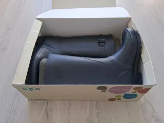 Botas de agua azul marino