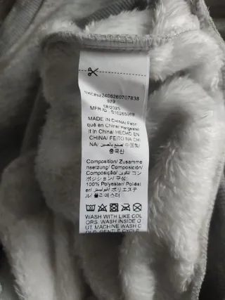 Jersey oversize gris jaspeado Shein Talla S