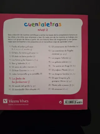 Cuentaletras - nivel 2  21 libros Nuevos